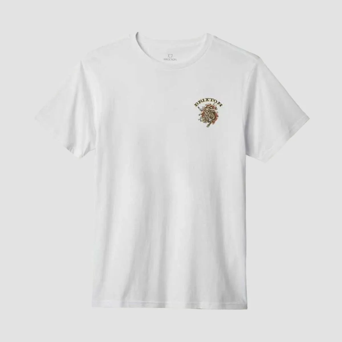 Brixton El Toro Tailored T-Shirt White