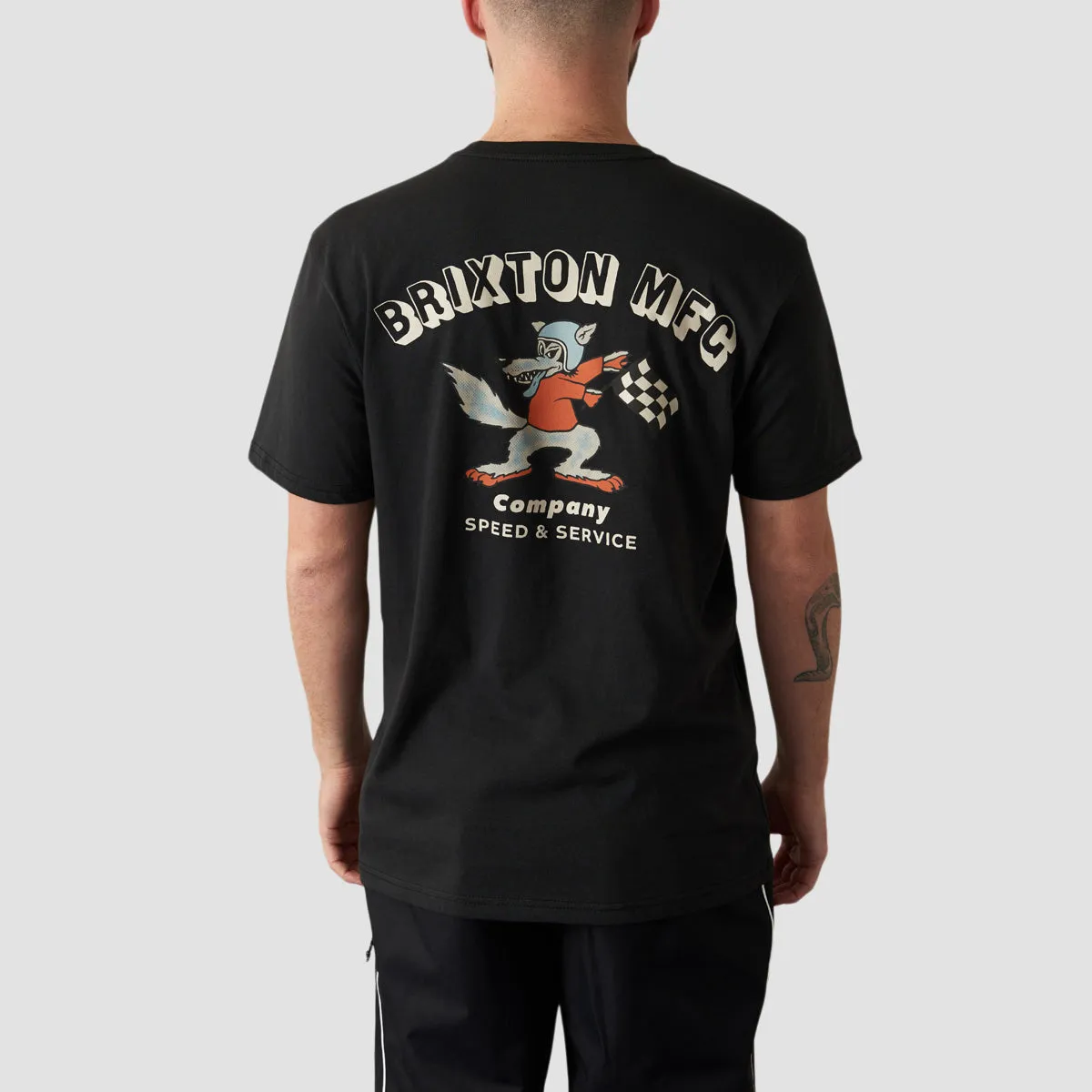 Brixton Wynmore Tailored T-Shirt Black