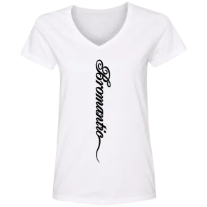 Bromantic Ladies' V-Neck