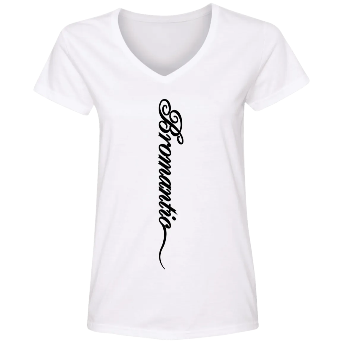 Bromantic Ladies' V-Neck