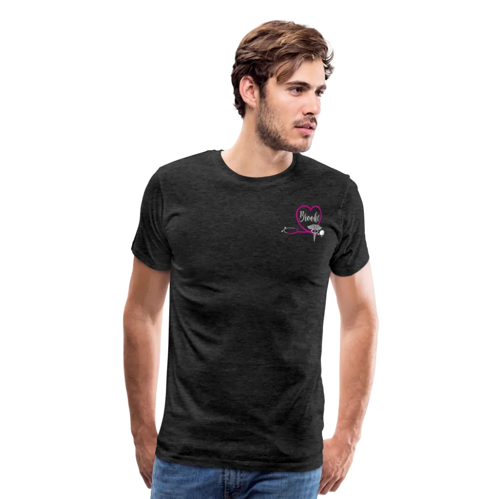 Brooke Emergency Nurse Flag Men's Premium T-Shirt