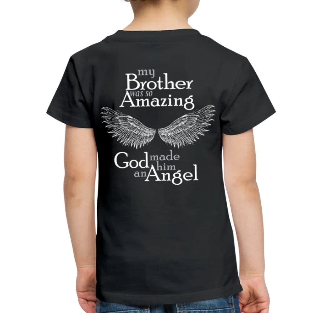 Brother Amazing Angel Sister of An Angel Toddler Premium T-Shirt