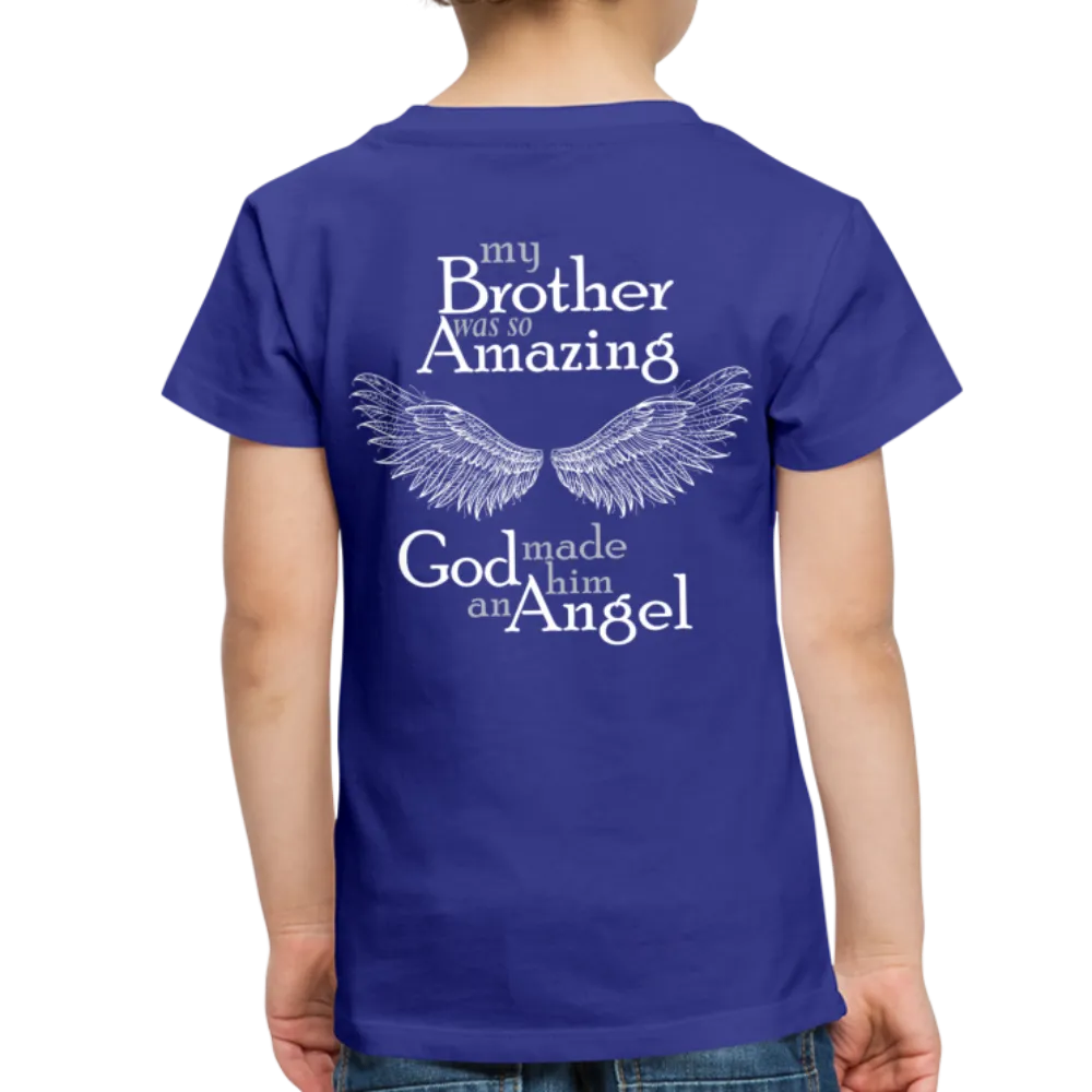 Brother Amazing Angel Sister of An Angel Toddler Premium T-Shirt