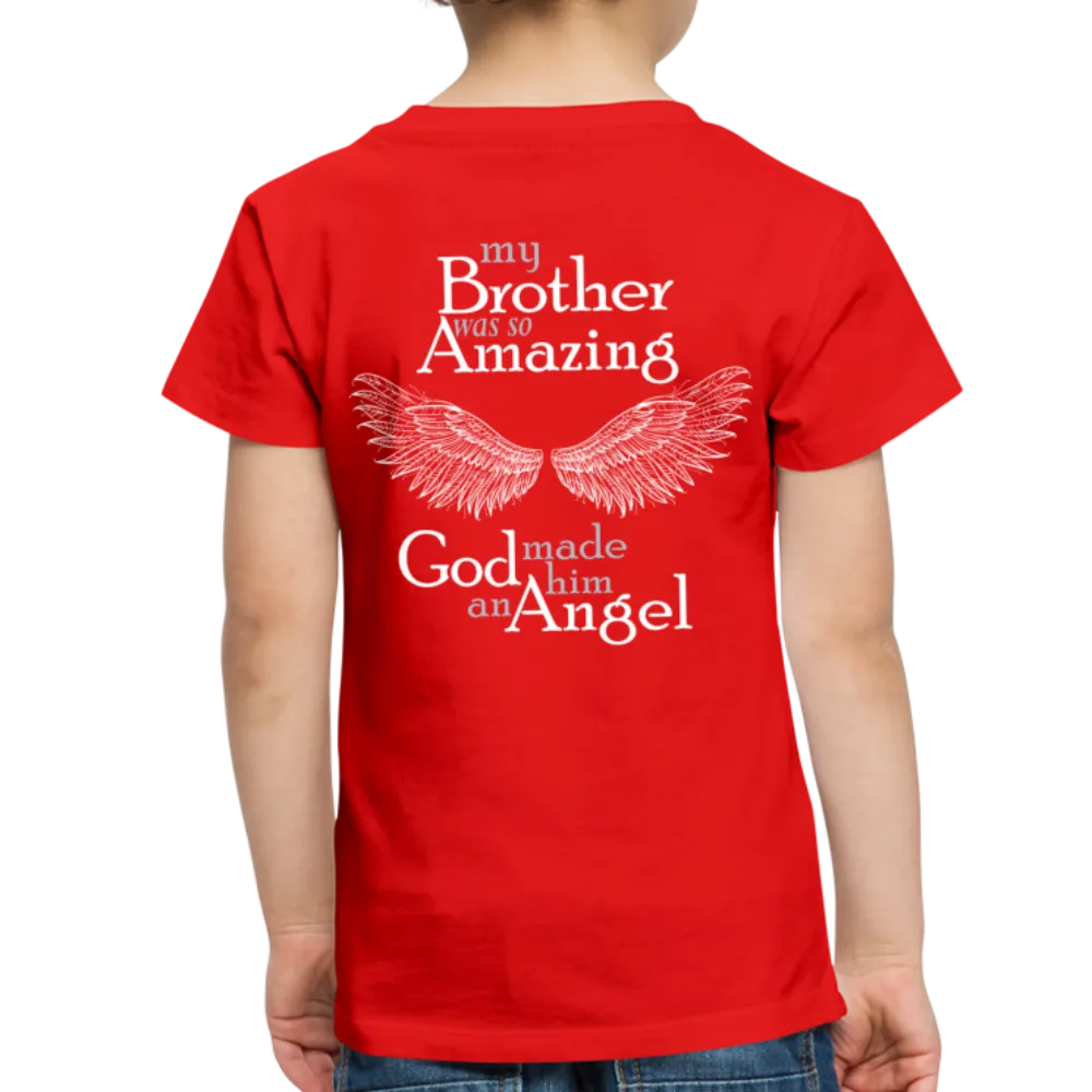 Brother Amazing Angel Sister of An Angel Toddler Premium T-Shirt