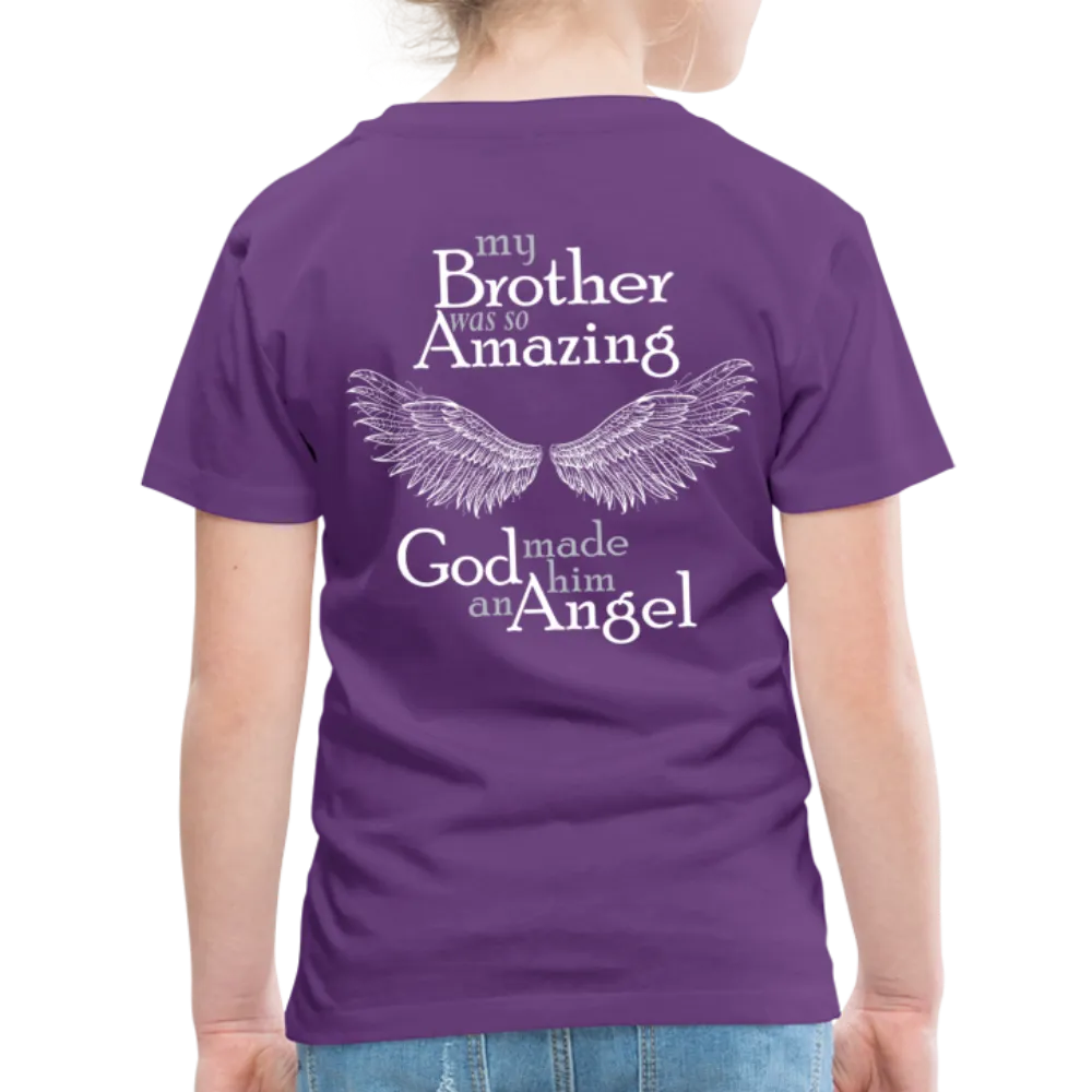 Brother Amazing Angel Sister of An Angel Toddler Premium T-Shirt