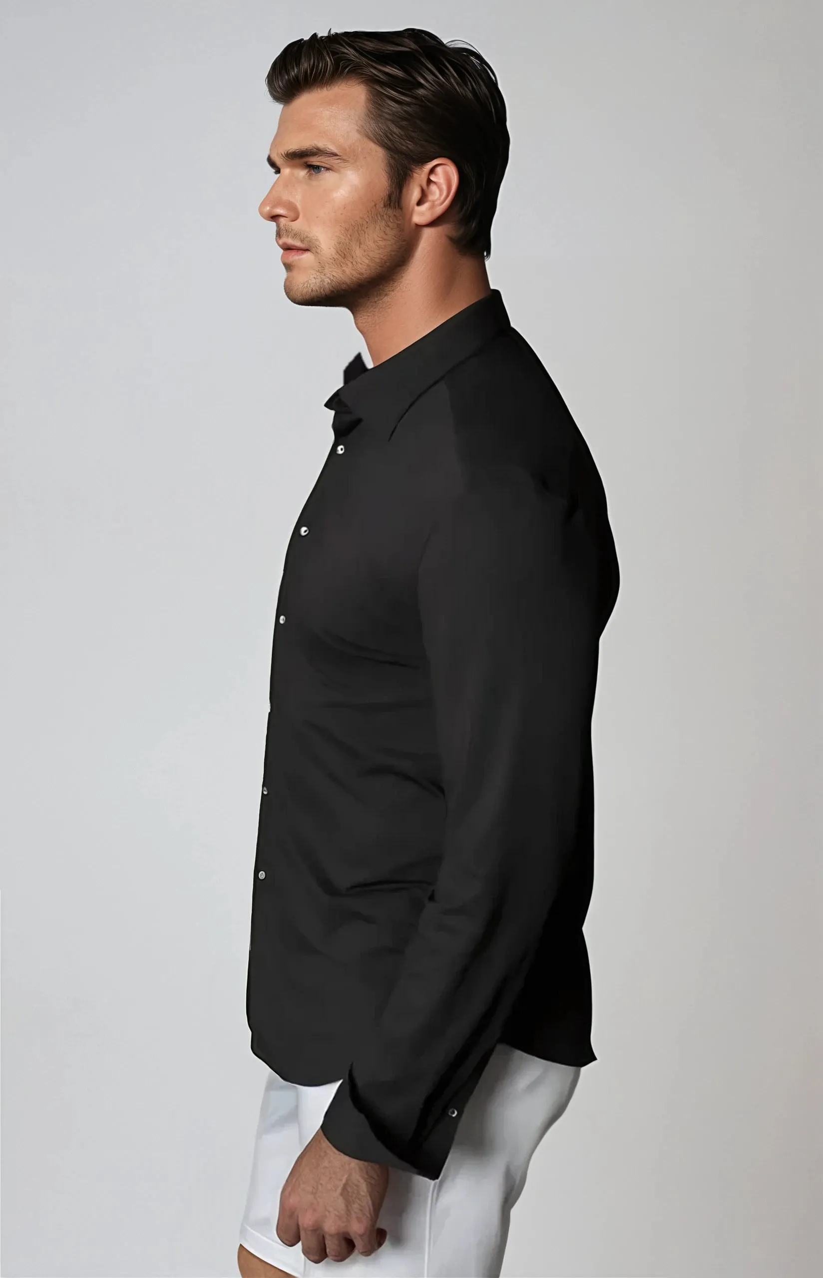 Buki   CINQO 'Single Shot' Long Sleeve Shirt Black