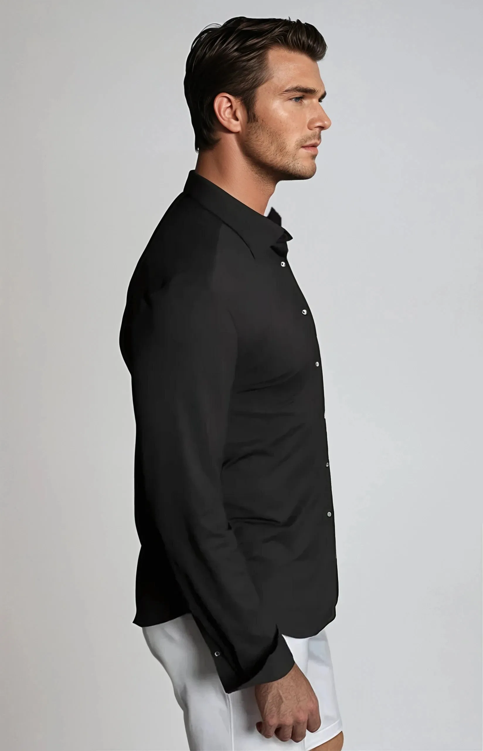 Buki   CINQO 'Single Shot' Long Sleeve Shirt Black