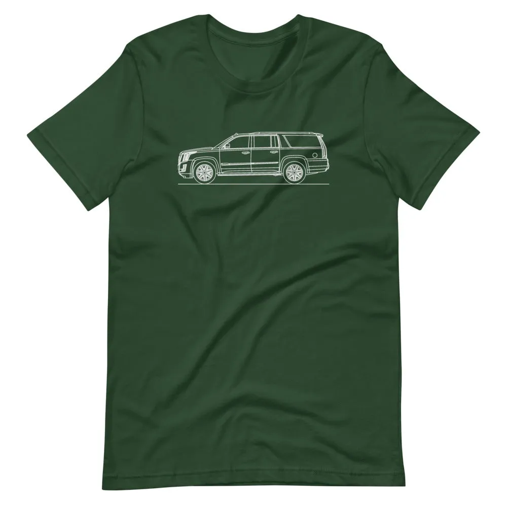 Cadillac Escalade ESV silhouette T-shirt