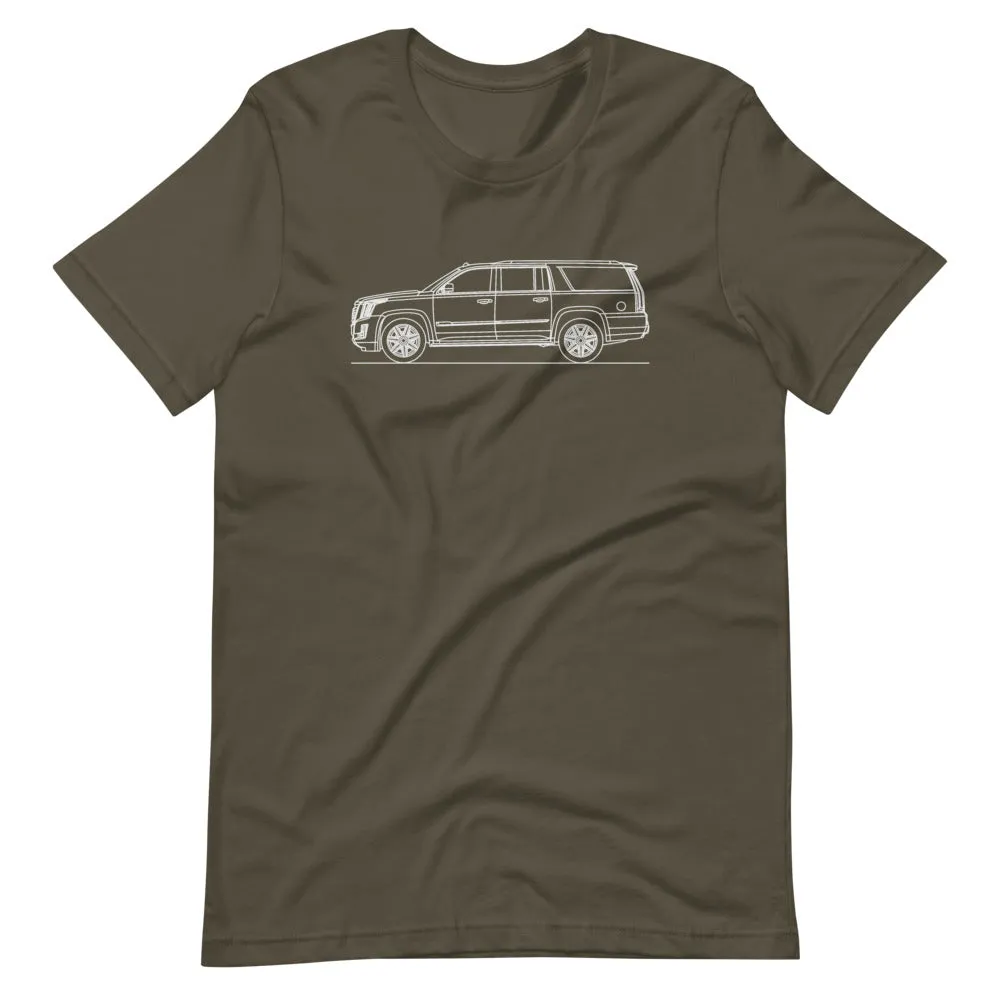 Cadillac Escalade ESV silhouette T-shirt