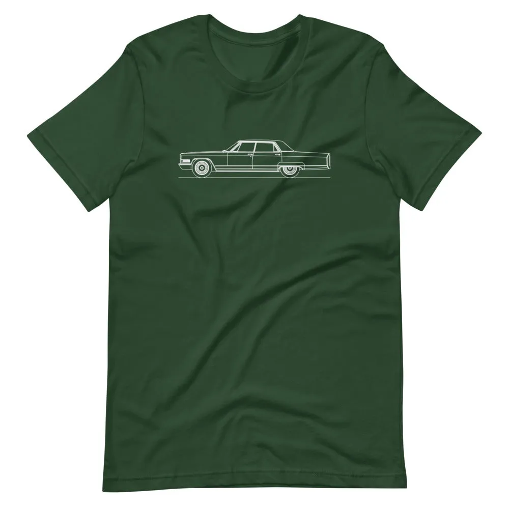 Cadillac Fleetwood 9th Gen Outline T-shirt