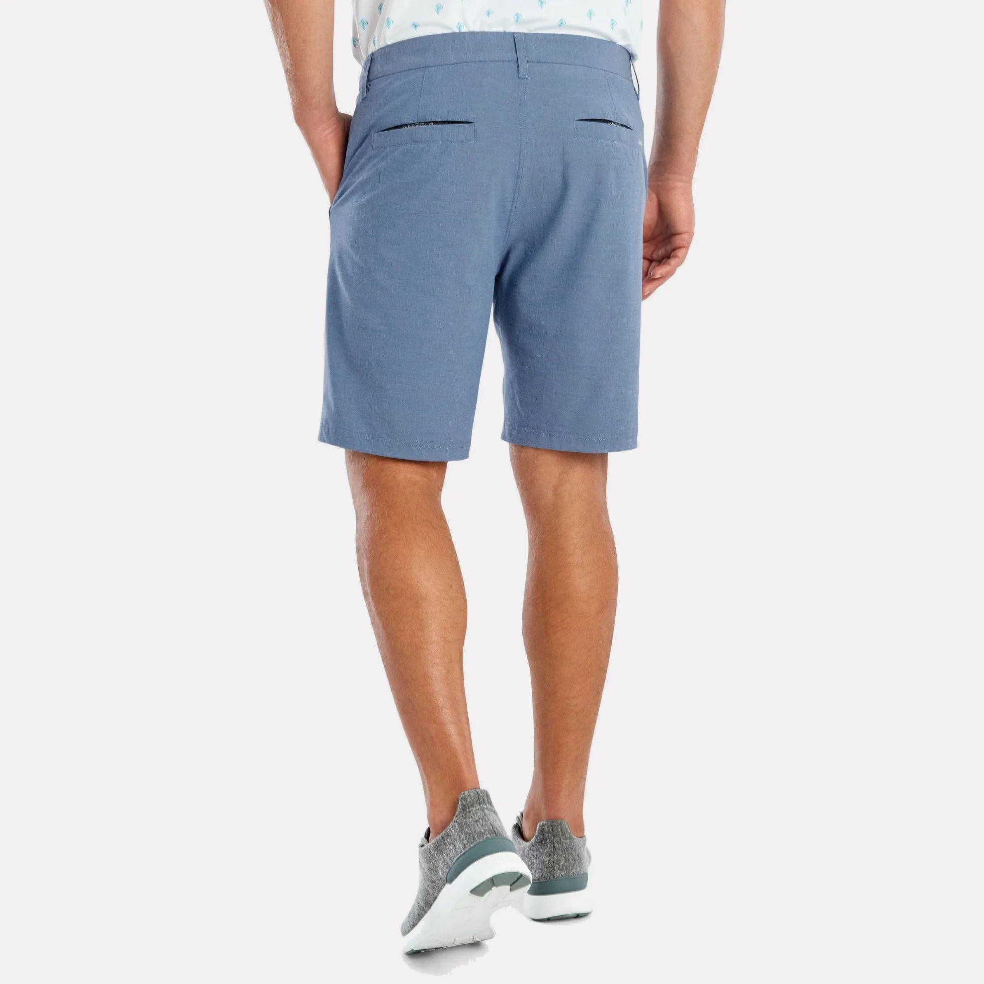Calcutta Prep-Formance Stretch woven Short 9" ins. / Laguna Blue