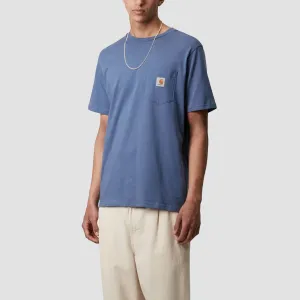 Carhartt WIP Pocket T-Shirt Blue Iris
