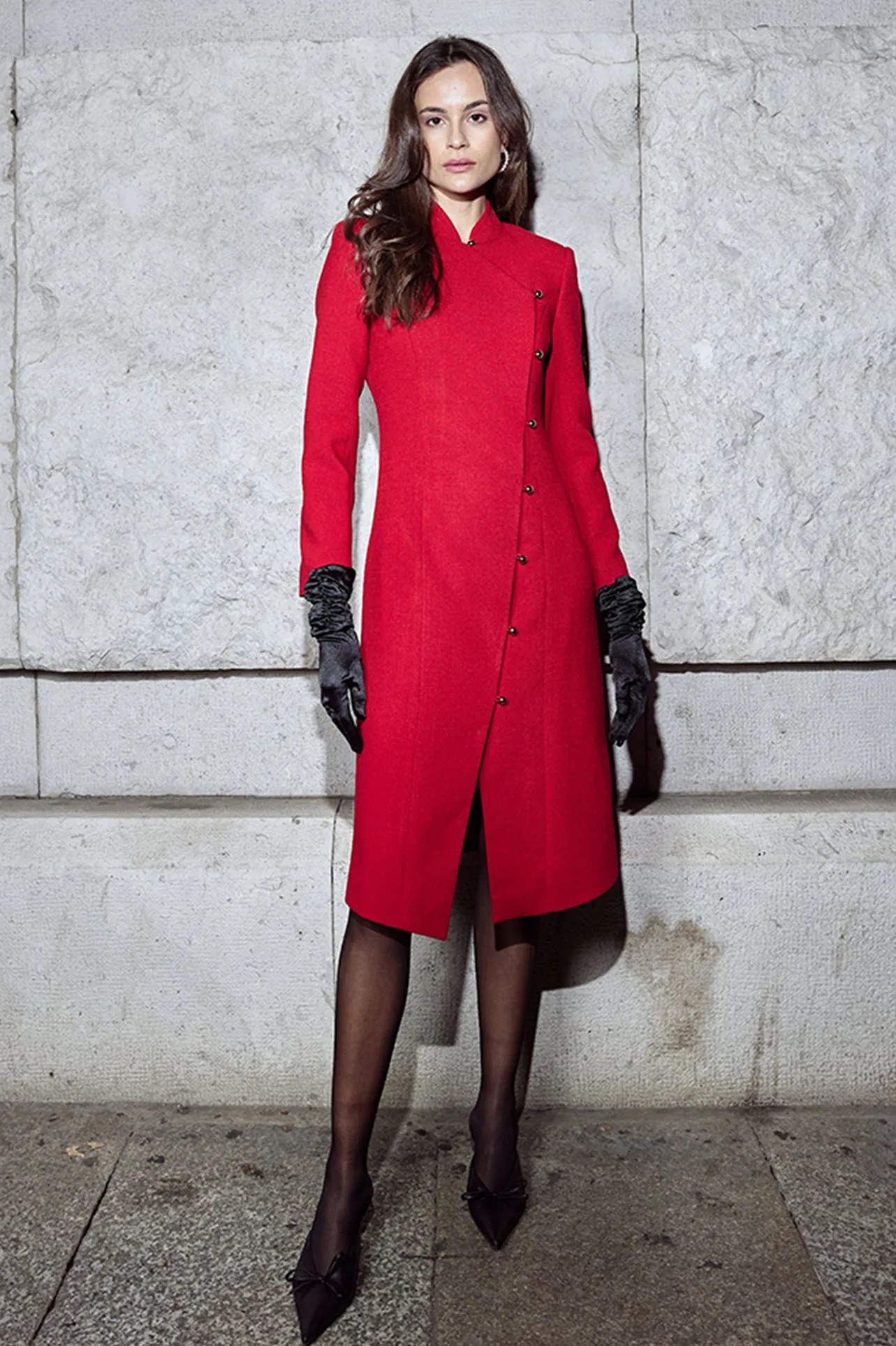 CHEONGSAM STYLE COAT