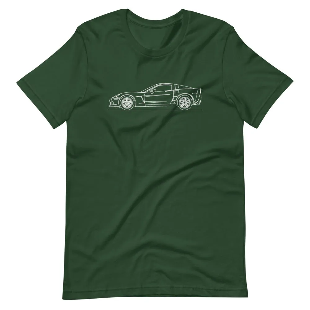 Chevrolet Corvette C6 Z06 silhouette T-shirt
