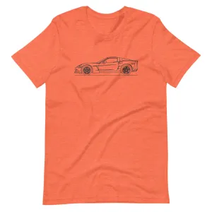 Chevrolet Corvette C6 Z06 silhouette T-shirt