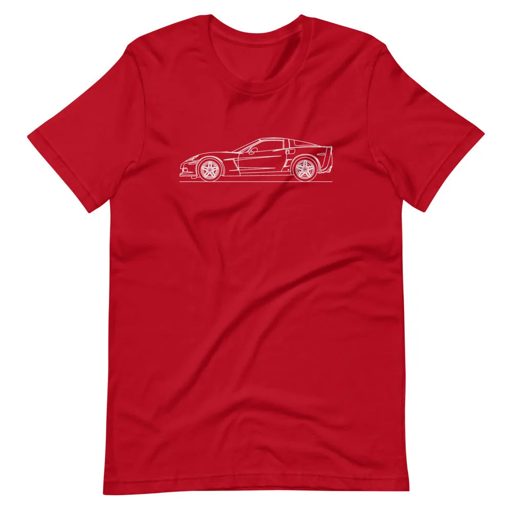 Chevrolet Corvette C6 Z06 silhouette T-shirt
