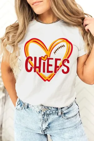 Chiefs Heart Graphic Tee