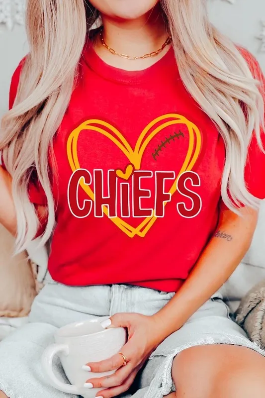 Chiefs Heart Graphic Tee