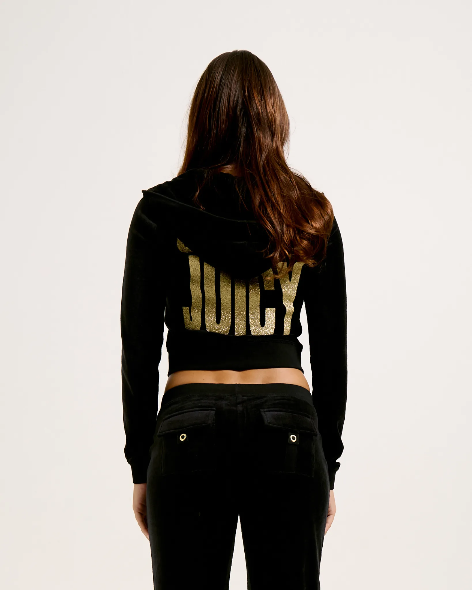 Choose Juicy Robyn Hoodie Black