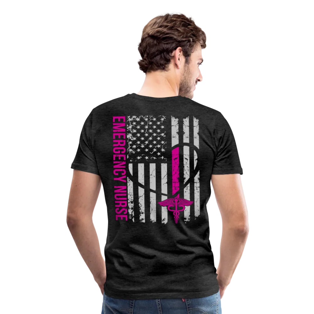Chris Emergency Nurse Flag Men's Premium T-Shirt
