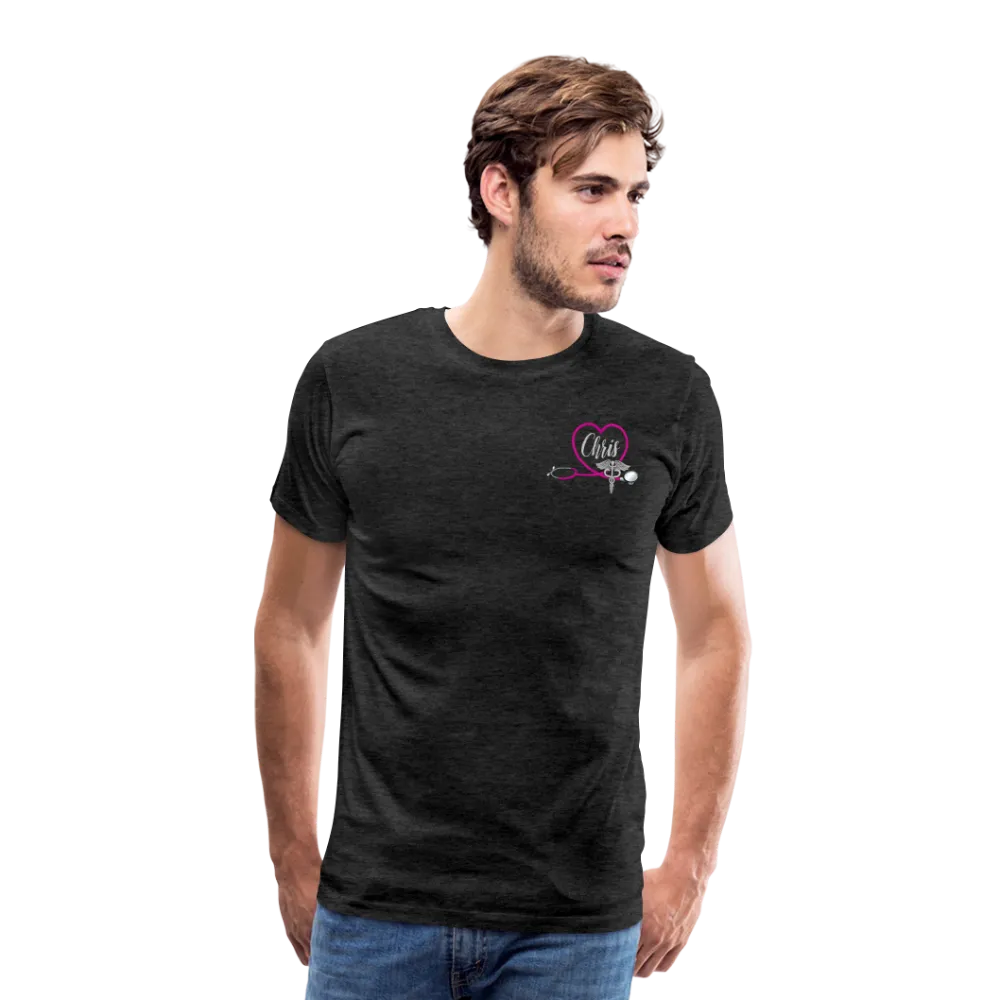Chris Emergency Nurse Flag Men's Premium T-Shirt