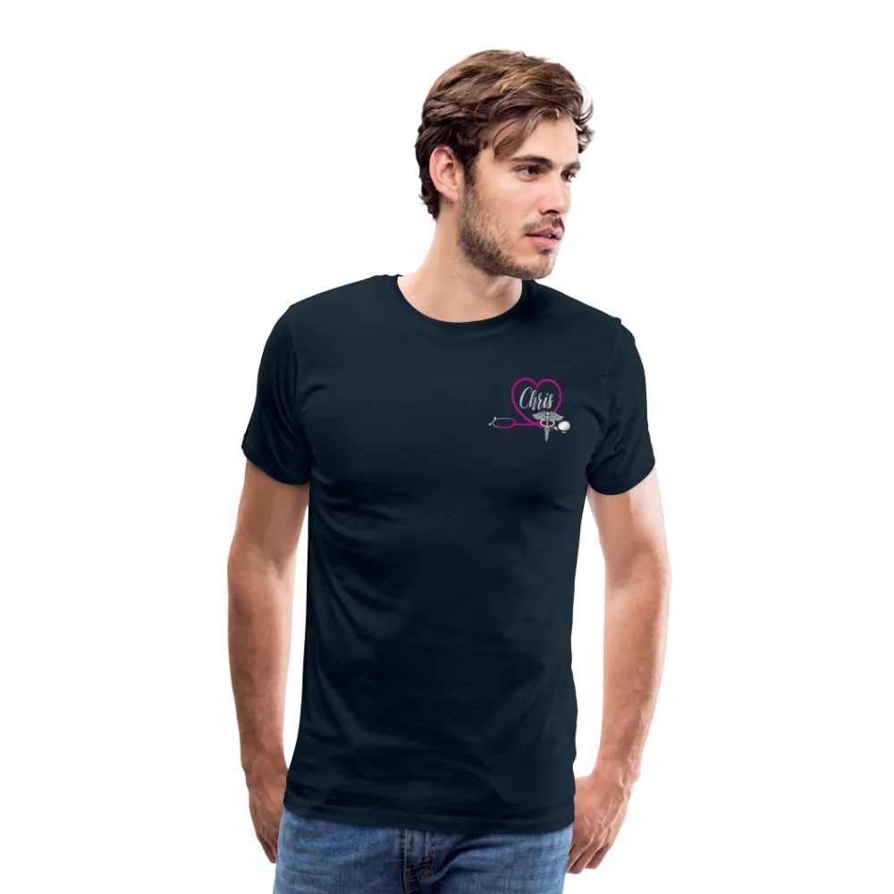 Chris Emergency Nurse Flag Men's Premium T-Shirt