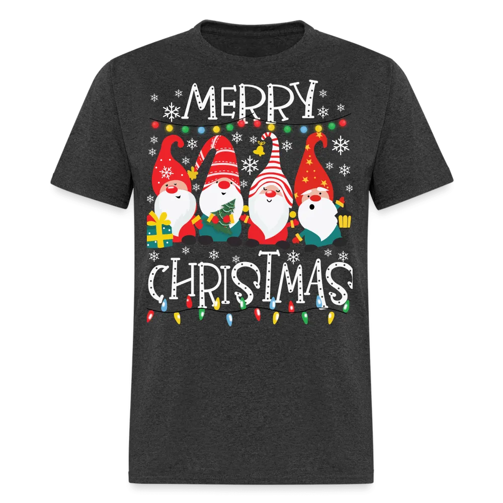 Christmas - Merry Christmas Gnome - Family Shirts Men, Woman Christmas T Shirts