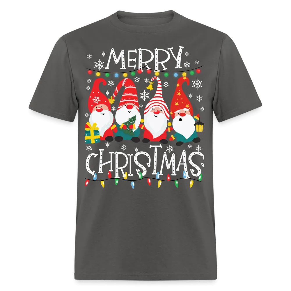 Christmas - Merry Christmas Gnome - Family Shirts Men, Woman Christmas T Shirts
