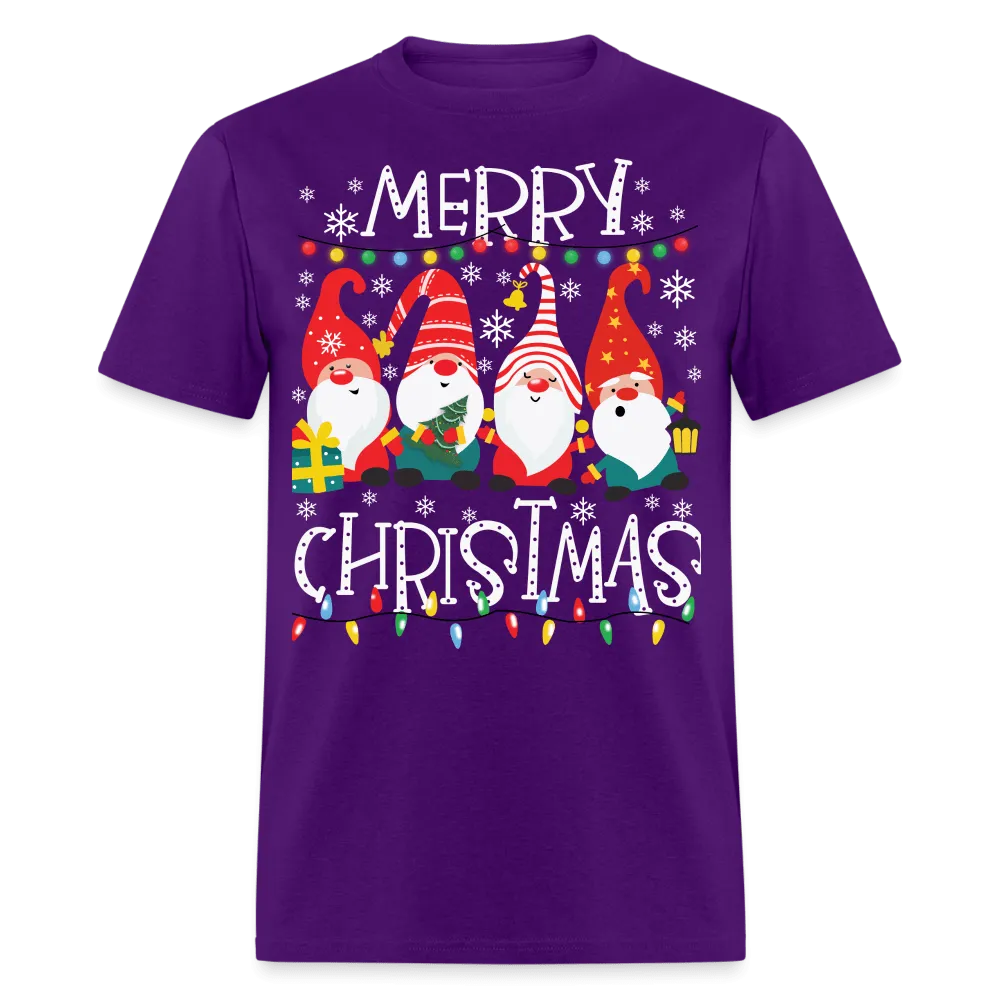 Christmas - Merry Christmas Gnome - Family Shirts Men, Woman Christmas T Shirts