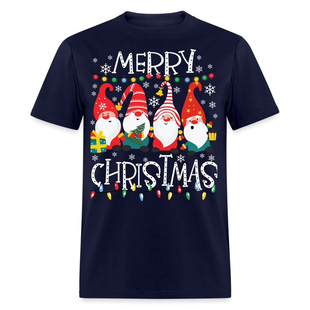 Christmas - Merry Christmas Gnome - Family Shirts Men, Woman Christmas T Shirts