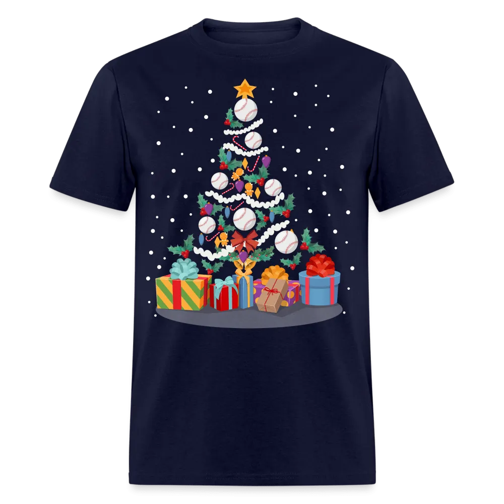 Christmas - Tennis Christmas Tree - Family Shirts Men, Woman Christmas T Shirts