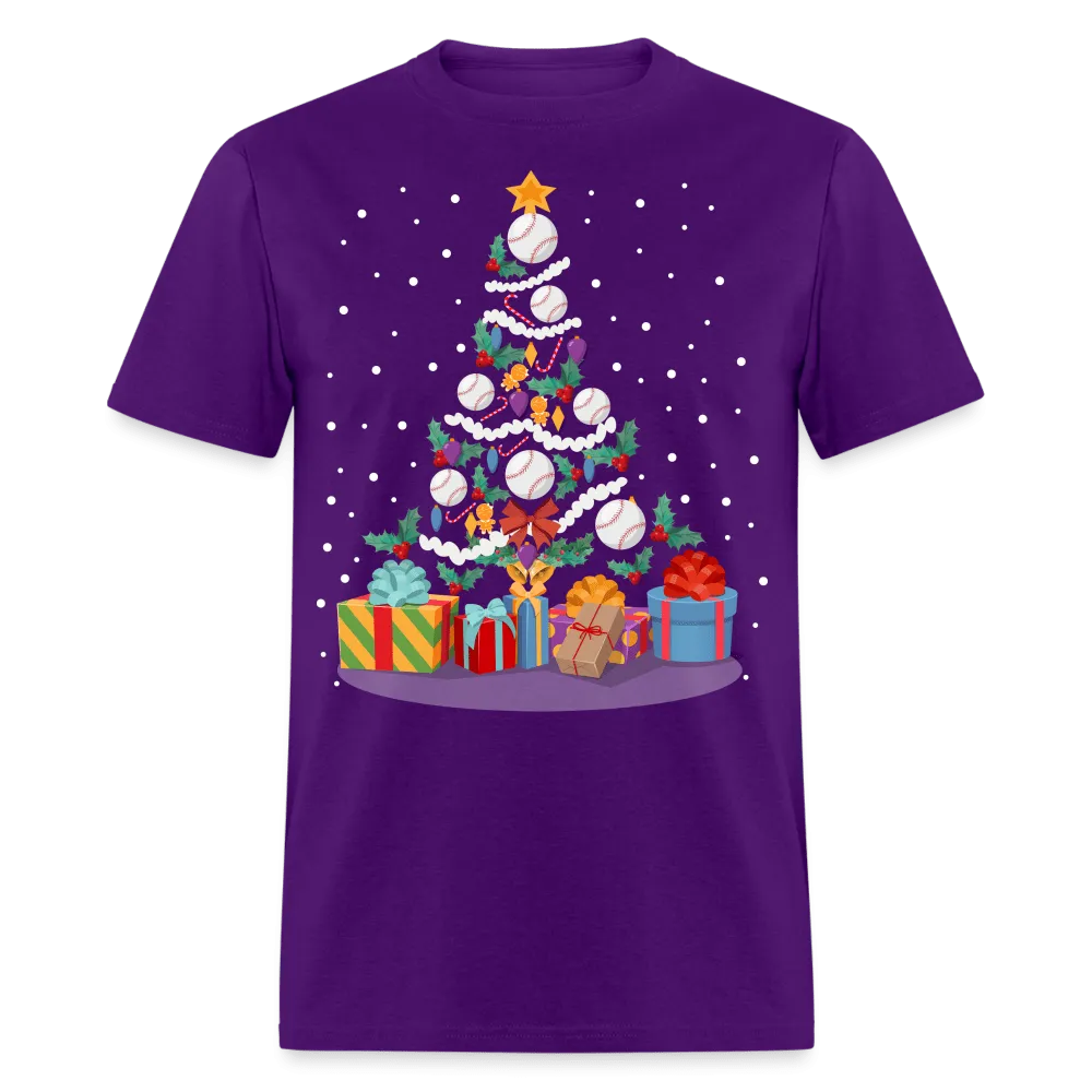 Christmas - Tennis Christmas Tree - Family Shirts Men, Woman Christmas T Shirts