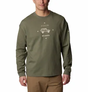 Columbia Men Green Columbia Men Duxbery Relaxed Long Sleeve T-Shirt