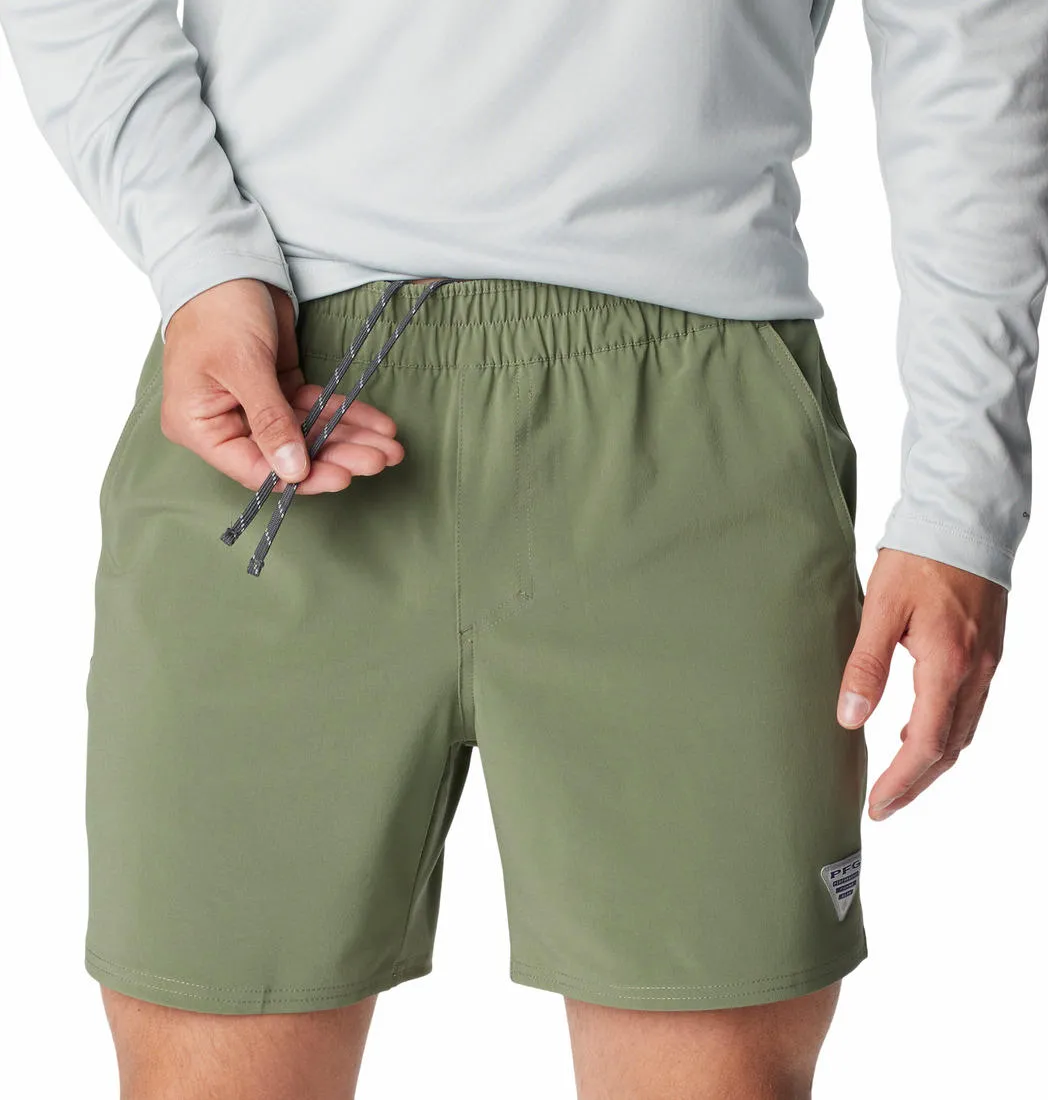 Columbia Mens Green Terminal Roamer Stretch Short