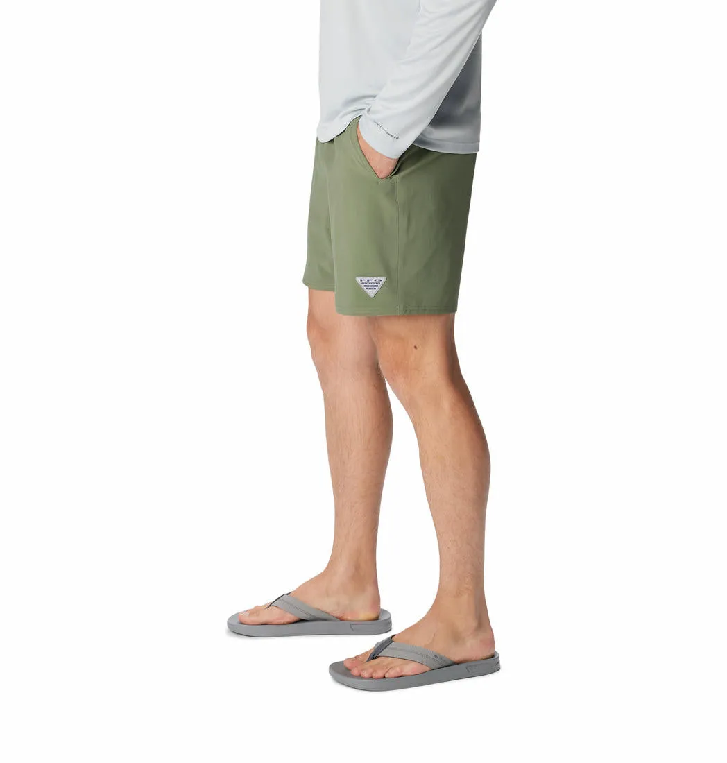 Columbia Mens Green Terminal Roamer Stretch Short