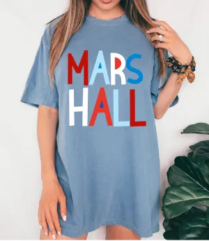 Comfort Colors Marshall Patriots Unisex Shirt / Youth and Adult Sizes/ Marshall Academy