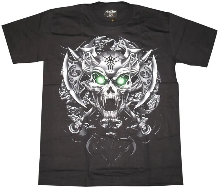 Copy of Rock Chan Glow-In-The-Dark Axe Demon T-shirt