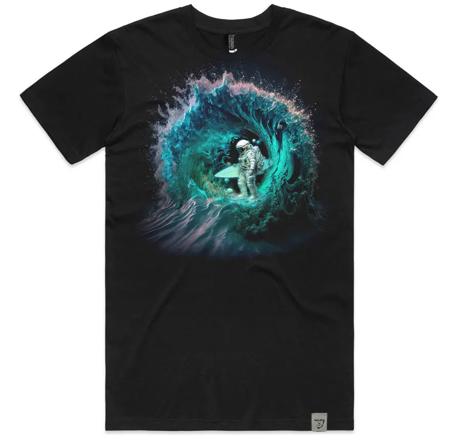 COSMIC SWELL Men's T Black