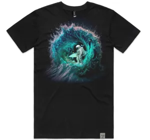 COSMIC SWELL Men's T Black