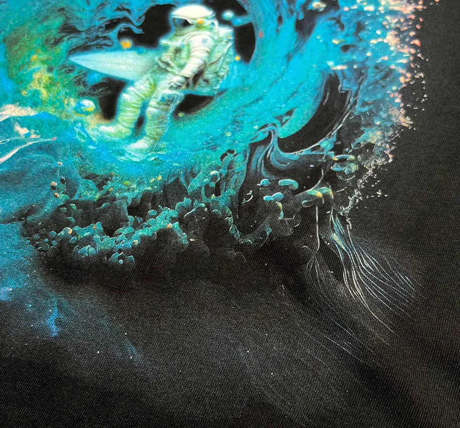 COSMIC SWELL Men's T Black