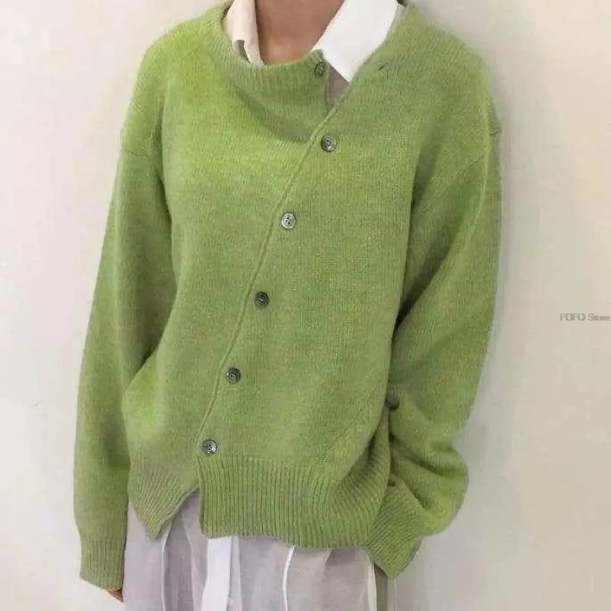 Couture jacket made from cosy material with a playful button placket - Stylish design for modern women