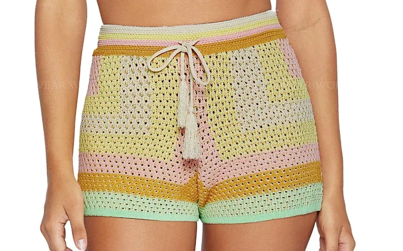 Crochet Crop-Crochet Short ::RET