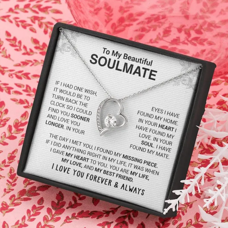 Cubic Zirconia Pendant Necklace – Elegant Gift Box