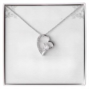 Cubic Zirconia Pendant Necklace – Elegant Gift Box
