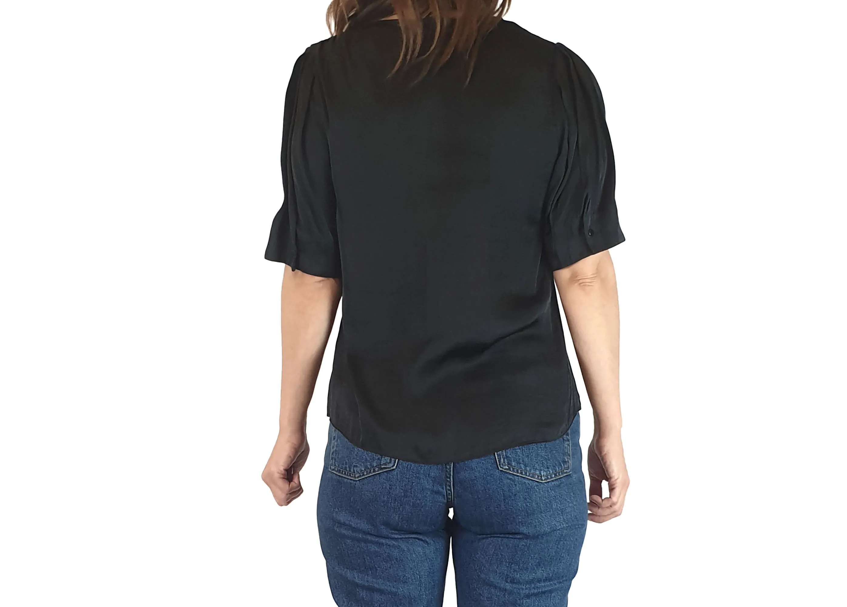 Cue black silky feel top size 8