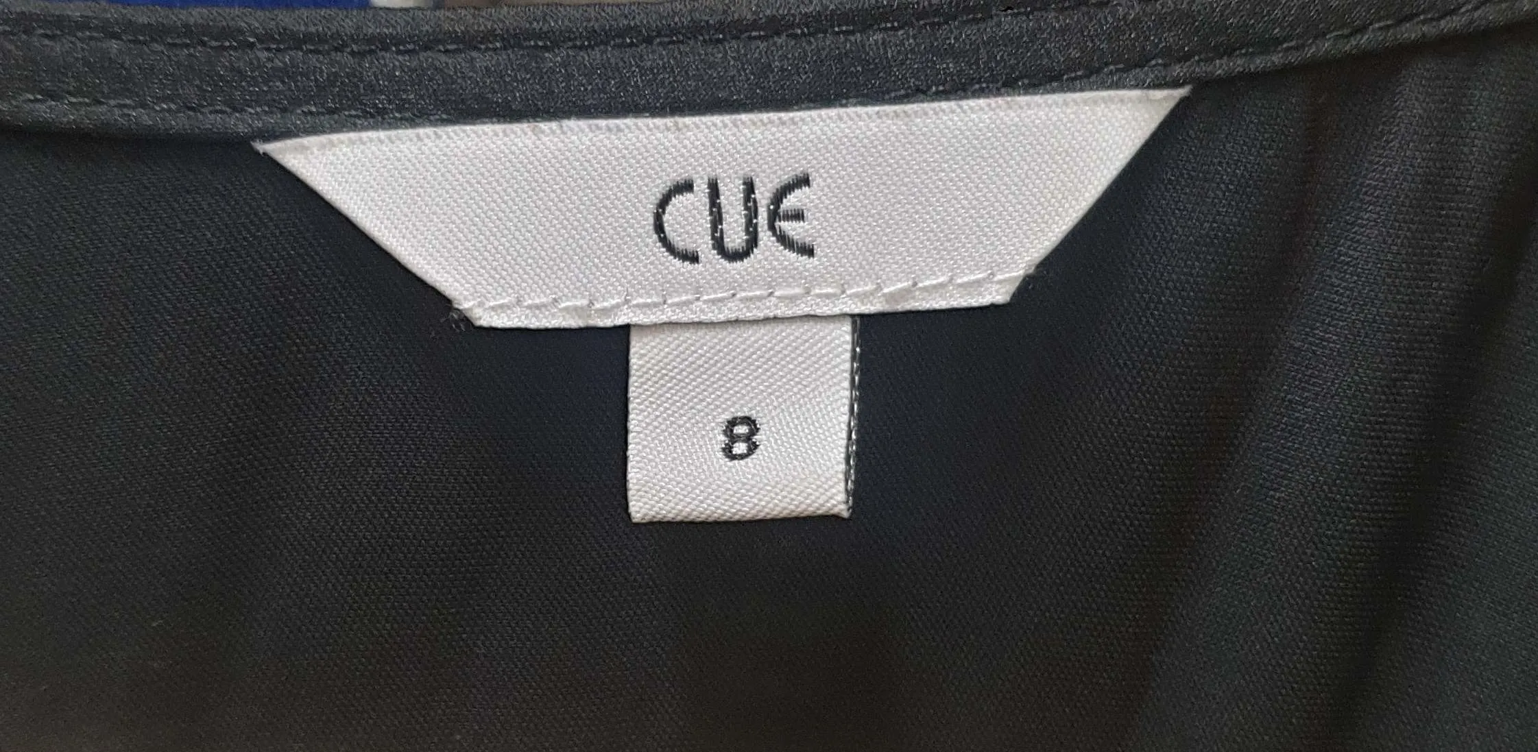 Cue black silky feel top size 8