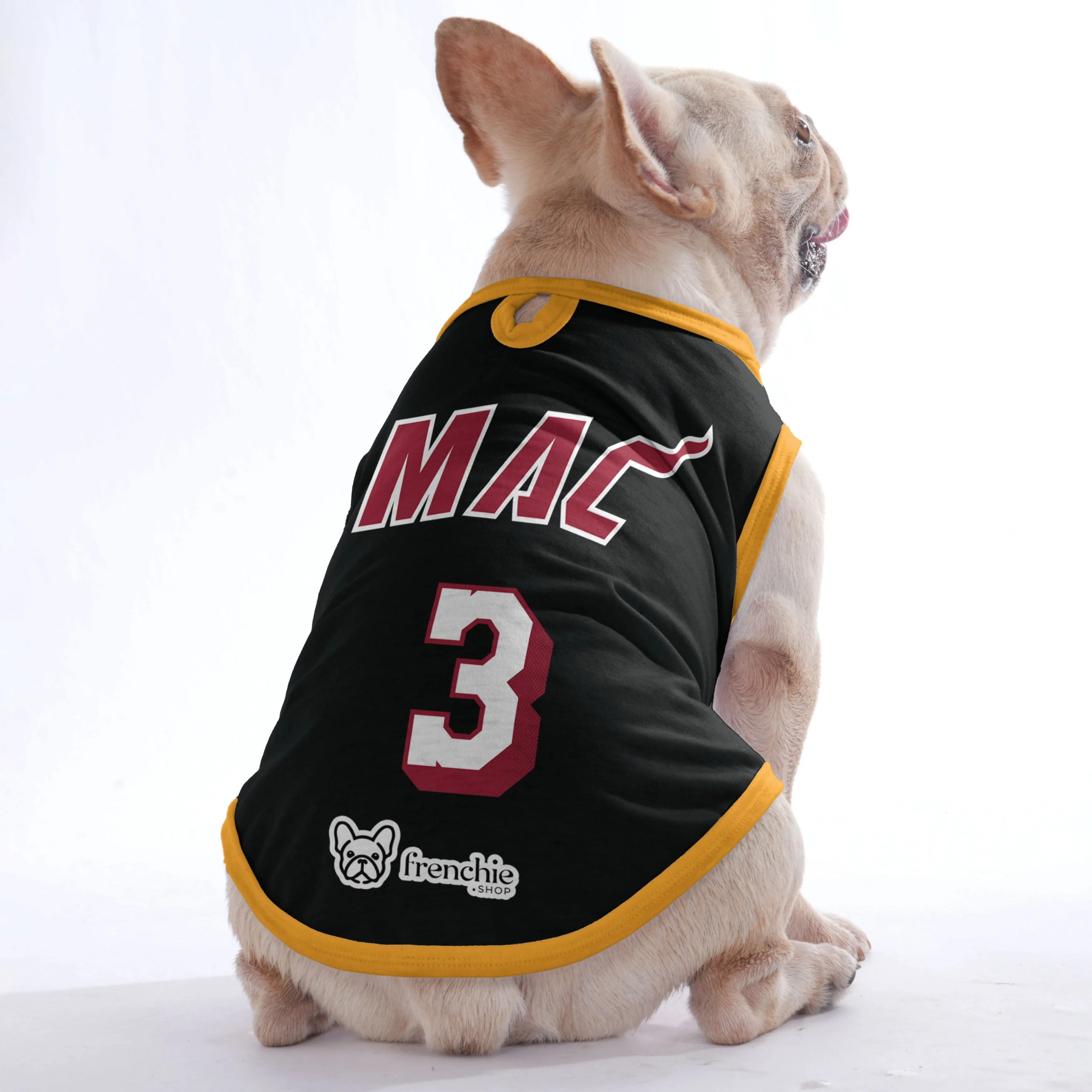 Custom Frenchie Shirt with Name & Number - Frenchie Shop Original