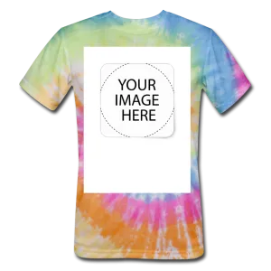 Custom Image Unisex Tie Dye T-Shirt