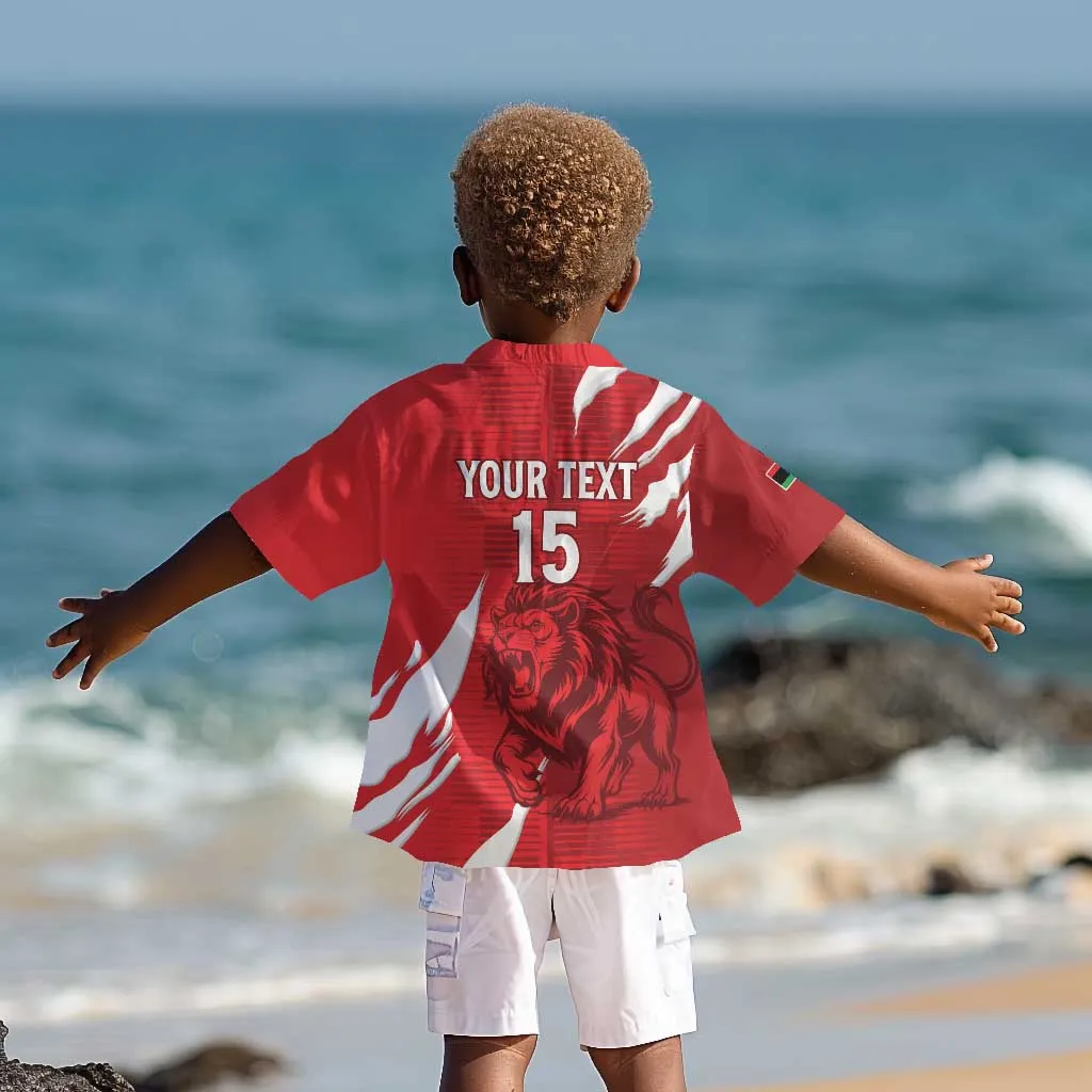 Custom Libya Football Kid Hawaiian Shirt Yalla Libya LT15
