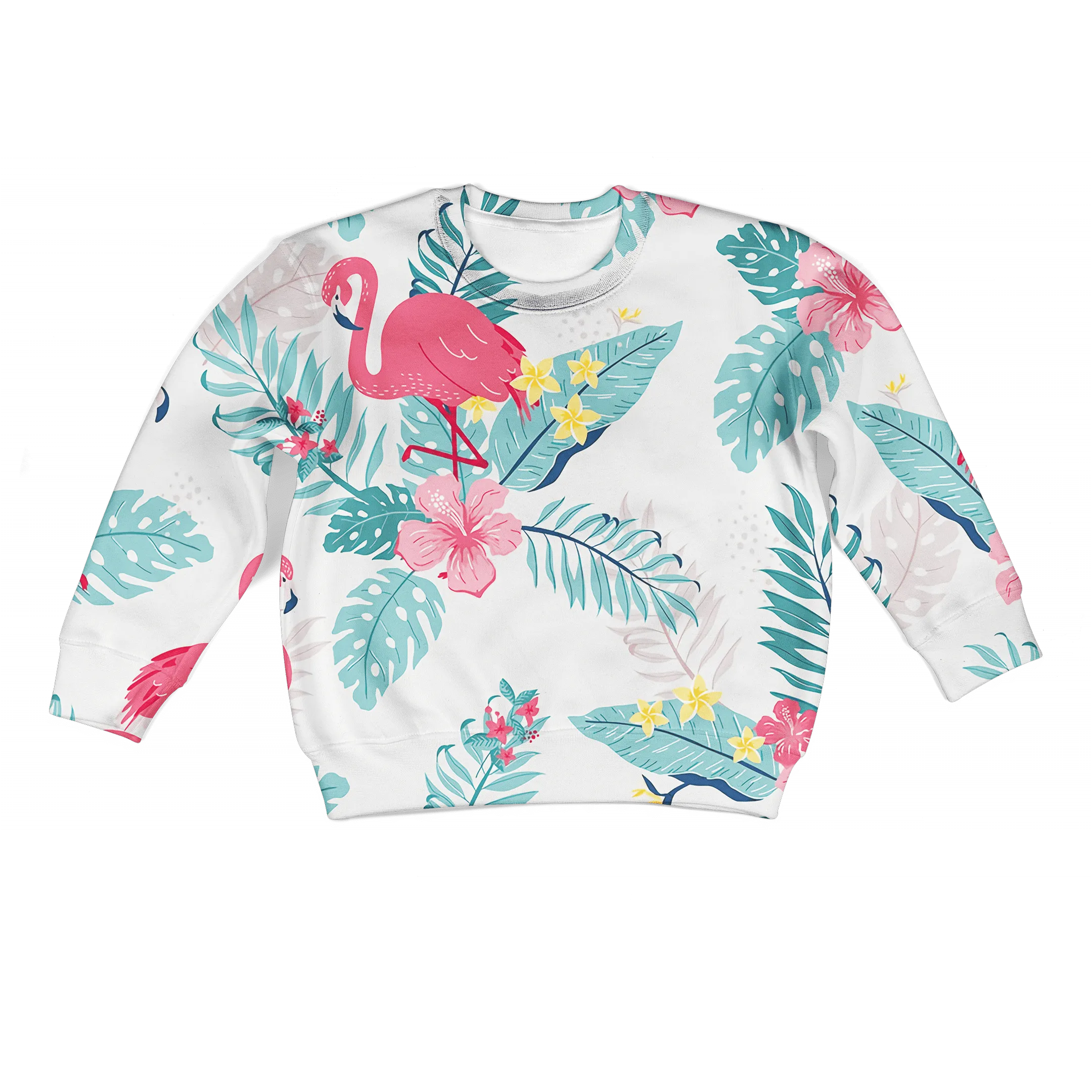 CUTE Flamingo Kid Custom Cosplay Hoodies Apparel